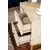 Hanah Home Noćni ormarić Glimmer, 45.2 x 50 x 29.5 cm, Krem