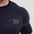 GymBeam OG1 Seamless T-shirt Black/Grey
