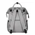 KikkaBoo Torba za mame Siena premium Light Grey (KKB22113)