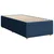 Vidaxl Box spring postelja z vzmetnico modra 80x200 cm blago