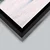 Canvas Slika na platnu Plavi list, 90x120cm, Sa ramom, Crni