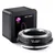 K&F High Precision Lens Adapter Mount, Anti reflection,K/AR-EOS R