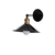 Opviq Zidna lampa E27 Max 40W, Crna