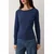 Trendyol Milla ženska bluza Twoaw25Bz00062, Siva Melanž-Plava