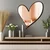 Wallity Ogledalo Ozgl517, 43x48 cm, Rose-gold