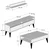 Hanah Home Set TV Komoda i klub sto Hrast