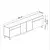 HANAH HOME TV Police Paris Anthracite