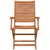 Sklopive vrtne stolice 4 kom 57x66x95 cm masivno drvo bagrema