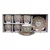 PORCELAN SET ZA KAFU 160ml 6/1 (HOME MADE/BRAON) JH-CS-160ZHC-9276