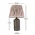 Opviq Stona lampa BK110, Siva