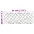 Stepenica Pravokutni 2 pcs Srebrno 80 x 30 cm Aluminij