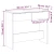 Konzolni stol bijeli 90 x 36 x 75 cm od konstruiranog drva