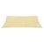 Den Senčno jadro 160 g/m2 bež 2,5x2,5 m HDPE