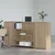 Recepcijski stol 200x50x103,5 cm od konstruiranog drva