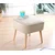 Atelier del Sofa Tabure 45x43x45cm, Krem