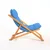 Hanah Home Baštenska stolica 59x90x44cm Plavo-Bež