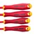 Set dielektrični šrafcigeri Felo Ergonic VDE E-slim SL/Z 41784198 4 kom