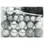 Set Božićnih Ukrasnih Kuglica 61 pcs Srebrno Plastika