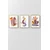 Wallity slika 3Dartsoho99, 3 dijela, 33 x 48 cm