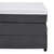 Boxspring Krevet Tommy 140/200 cm , grafitno siva
