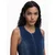Desigual Obleka moder denim/črna