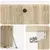 TV ormar za zid 78,5 x 41 x 30 cm Hrast sonoma