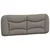 Vidaxl Postelja z vzmetnico Hvar taupe 140x190 cm blago