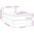 Vidaxl Box spring postelja z vzmetnico svetlo siva 80x200 cm blago