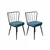 Hanah Home Set stolica Yildiz-952 V4, 53x63x67.5 cm, 4 komada, Plave