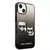 KARL LAGERFELD Futrola za iPhone 14 Black K and Choupette Centered Grad