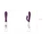 OVO Vibrator za stimulacijo klitorisa K2 Rabbit Blackberry White