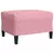 4-dijelni set sofa s jastucima ružičasti baršunasti