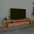 TV ormarić s LED svjetlima boja hrasta sonome 230x36,5x40 cm