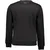 PLEIN SPORT MEN'S BLACK ZIP-UP SWEATSHIRT