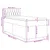 VIDAXL vidaXL Box spring postelja z vzmetnico krem 90x200 cm blago, (21291703)