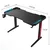 Nanobit Gaming sto NB502 140cm, Crni