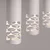 Sollux SL.1693 - Luster na sajli LIRO 3xGU10/10W/230V bela