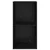 Set TV komoda Crni hrast 37 x 37 x 72 cm Konstruirano drvo