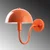 Opviq Zidna lampa Togg-14825, 20x35x27cm, IP20, Narandžasta
