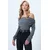 Trend Alacati Stili Ženska bluza Alc-X14557, Siva
