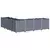 Vrtna sadilica plava siva 160 x 160 x 53 cm PP