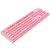Havit KB871L Mechanical Gaming Keyboard RGB (pink)