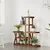 vidaXL Stojalo za rastline 95x25x96 cm trden les jelke