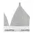 Calvin Klein Jeans LIGHTLY LINED TRIANGLE Siva