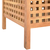 Den Klop s prostorom za shranjevanje 93x49x49 cm trdna oreho