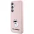 Karl Lagerfeld Silicone Choupette ovitek za Samsung S24 Plus, Pink