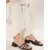 Trendyol Shoes Ženske papuče Takss25To00036, Smeđe