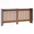 Pokrivač radijatora 2 pcs Siva 172 x 19 x 81,5cm