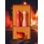 Set of 2 salt and pepper grinders, 15 cm, Tahiti Fire, Bricks&Flame