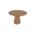 Hanah Home Trpezarijski sto i stolice Albero146, 120x75x120 cm, 4 stolice, Smeđi